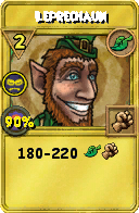 Wizard101 Life spell card: Leprechaun, Spell ID 11943