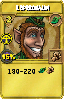Wizard101 Life spell card: Leprechaun, Spell ID 11945