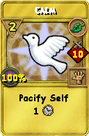 Wizard101 Life spell card: Calm, Spell ID 11975