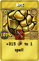 Wizard101 Sun spell card: Epic, Spell ID 11984