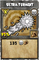 Wizard101 Death spell card: Ultra Torment, Spell ID 11004