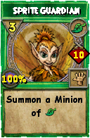Wizard101 Myth spell card: Monster Magic Summon, Spell ID 11485