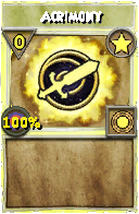Wizard101 Star spell card: Acrimony, Spell ID 11046