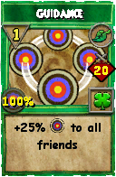 Wizard101 Life spell card: Guidance, Spell ID 12019