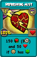 Wizard101 Storm spell card: Refreshing Mist, Spell ID 12044