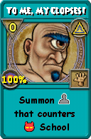 Wizard101 Myth spell card: To Me, My Clopses!, Spell ID 12061