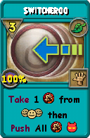 Wizard101 Life spell card: Switcheroo, Spell ID 12094