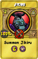 Wizard101 Myth spell card: Jikiru, Spell ID 12125