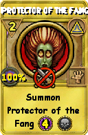 Wizard101 Myth spell card: Protector of the Fang, Spell ID 12148