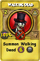 Wizard101 Myth spell card: Walking Dead, Spell ID 12150