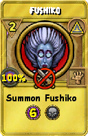 Wizard101 Myth spell card: Fushiko, Spell ID 12226
