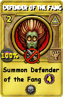 Wizard101 Myth spell card: Defender of the Fang, Spell ID 12243