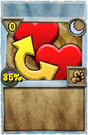 Wizard101 Moon spell card: Winged Sorrow - AoE HP Damage, Spell ID 12255