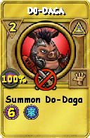Wizard101 Myth spell card: Do-Daga, Spell ID 12262