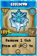 Wizard101 Ice spell card: Cooldown, Spell ID 12339