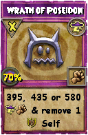 Wizard101 Storm spell card: Wrath of Poseidon, Spell ID 12351