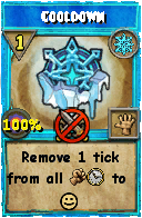 Wizard101 Ice spell card: Cooldown, Spell ID 12437