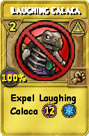 Wizard101 Myth spell card: Laughing Calaca, Spell ID 12486