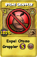 Wizard101 Myth spell card: Otomo Grappler, Spell ID 12520