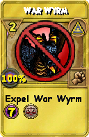 Wizard101 Myth spell card: War Wyrm, Spell ID 12550
