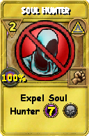 Wizard101 Myth spell card: Soul Hunter, Spell ID 12574