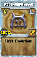 Wizard101 Moon spell card: Polymorph Mimic, Spell ID 12615