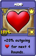 Wizard101 Star spell card: Mend, Spell ID 12635