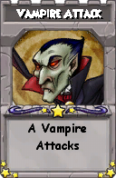 Wizard101 School 16 spell card: Vampire Attack, Spell ID 12689