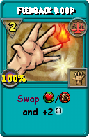 Wizard101 Balance spell card: Feedback Loop, Spell ID 12814