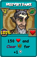 Wizard101 Life spell card: Recovery Dance, Spell ID 12835