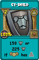 Wizard101 Myth spell card: Cy-Shield, Spell ID 12842