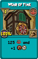Wizard101 Balance spell card: Wear of Time, Spell ID 12855