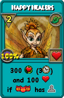 Wizard101 Life spell card: Happy Healers, Spell ID 12867