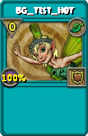 Wizard101 Life spell card: BG_Test_HOT, Spell ID 12986