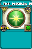 Wizard101 Storm spell card: BG_Test_PosCharm_Heal, Spell ID 12817