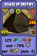 Wizard101 Balance spell card: Scales of Destiny, Spell ID 12902