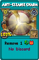 Wizard101 Shadow spell card: Anti-Cleanse Charm, Spell ID 12131