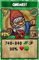 Wizard101 Life spell card: Gnomes!, Spell ID 13010