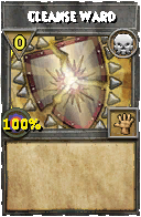 Wizard101 Death spell card: Cleanse Ward, Spell ID 13091