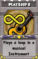 Wizard101 School 16 spell card: Play Loop 8, Spell ID 13099