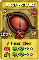 Wizard101 Balance spell card: Eye of Vigilance, Spell ID 13176
