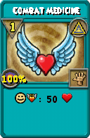 Wizard101 Myth spell card: Combat Medicine, Spell ID 13220