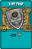 Wizard101 Myth spell card: Lint Trap, Spell ID 13231