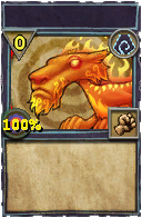 Wizard101 Shadow spell card: Aeon of Atavus - Spit Up, Spell ID 13237