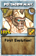 Wizard101 Moon spell card: Polymorph Mimic, Spell ID 13257