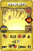 Wizard101 Balance spell card: Power Nova, Spell ID 13263