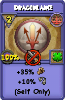 Wizard101 Balance spell card: Dragonlance, Spell ID 13264