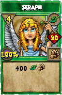 Wizard101 Life spell card: Seraph, Spell ID 13344