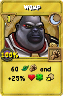 Wizard101 Moon spell card: Womp, Spell ID 13529