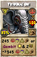 Wizard101 Balance spell card: Tribunal Oni, Spell ID 13531